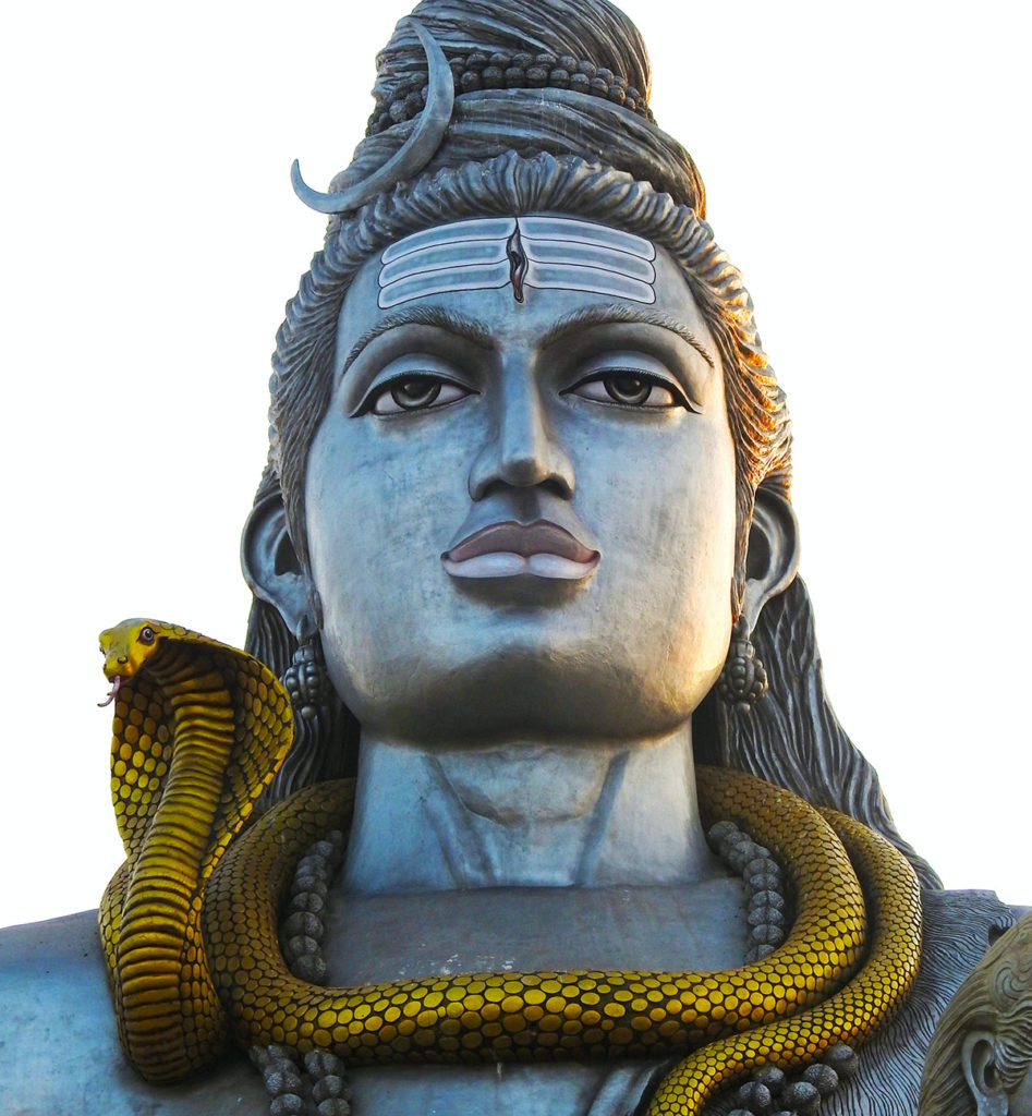 Indian god Vishnu