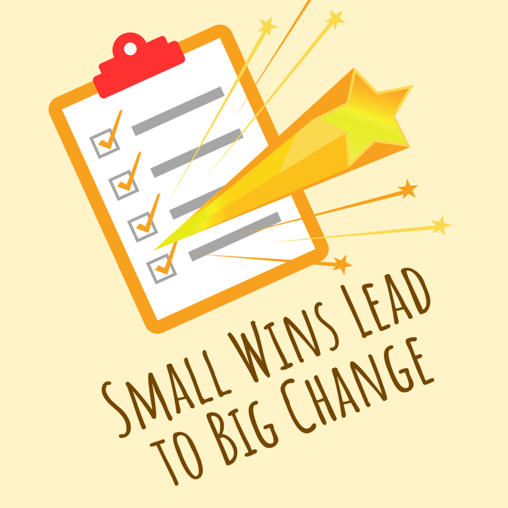 Hubiwise image: Small wins lead to big change