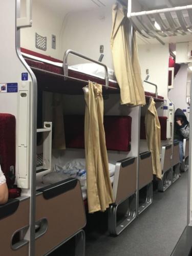 On the sleeper train to Chiang Mai - Hubiwise Travels