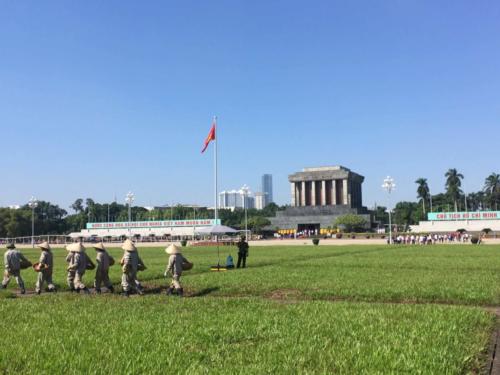 The Mausoleum Of Ho Chi Minh in Hanoi - Hubiwise Travels - Shot 2